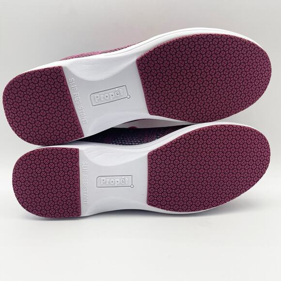 Propet Womens Washable Walker Evolution Sneaker US 8.5 Wide EU 39 Blue Pink NIB - Picture 10 of 12